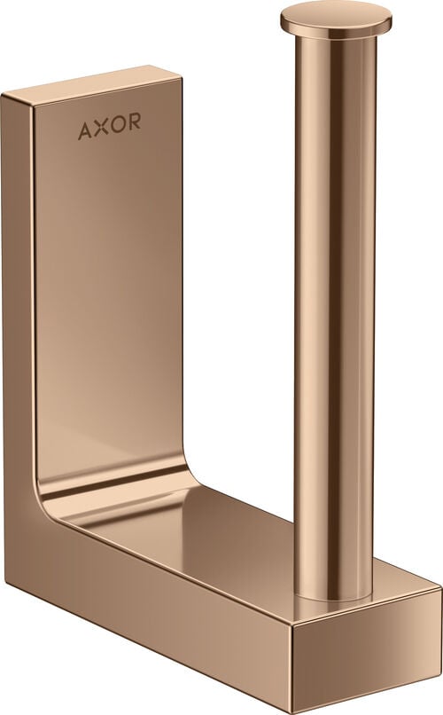 Reserverollenhalter Axor Universal Rectangular Polished red gold