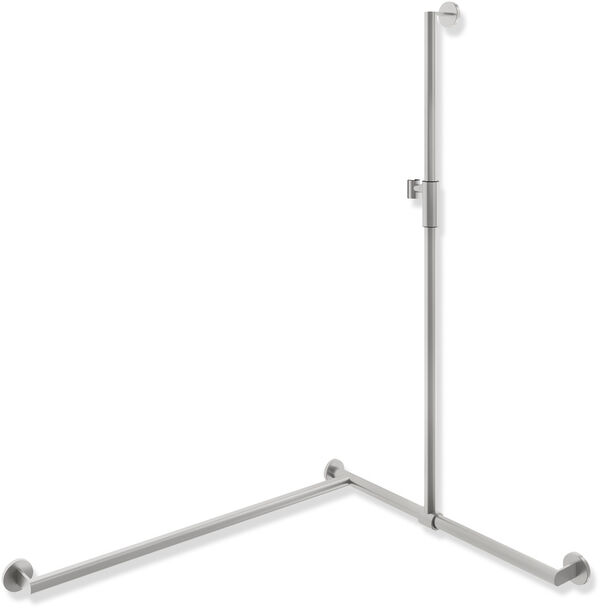 Eckhaltegriff Hewi 900, Duschgleitstange rechts, &Oslash; 32 mm, H&ouml;he 1250 mm, 965 x 765 mm, mit image number 0