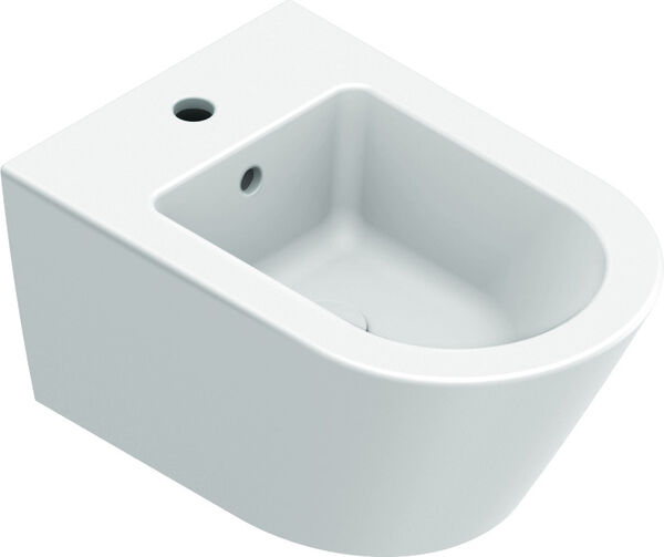Wand-Bidet Catalano Zero Weiss matt Cleaneffekt image number 0