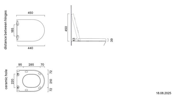 Klosettsitz Catalano Weiss image number 1