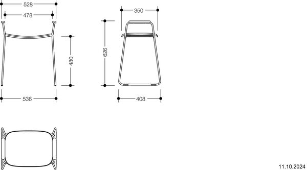 Duschhocker Hewi Anthrazit gl&auml;nzend image number 1