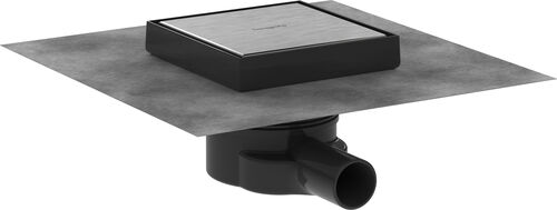 Hansgrohe Raindrain Point Acier inoxydable bross&eacute;