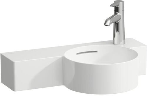 Handwaschbecken Laufen Val 55 x 31.5 cm Weiss
