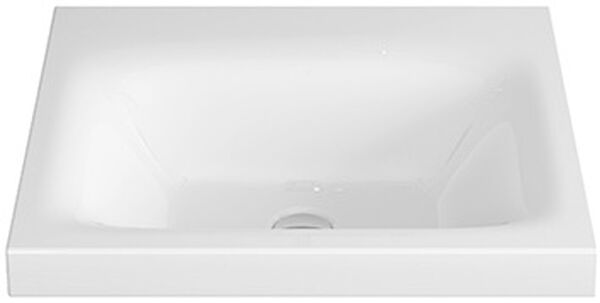 Lavabo d'appoggio Schmidlin Viva, senza foro per rubinetteria, 60 x 47,5 cm, altezza 6 cm, in image number 0