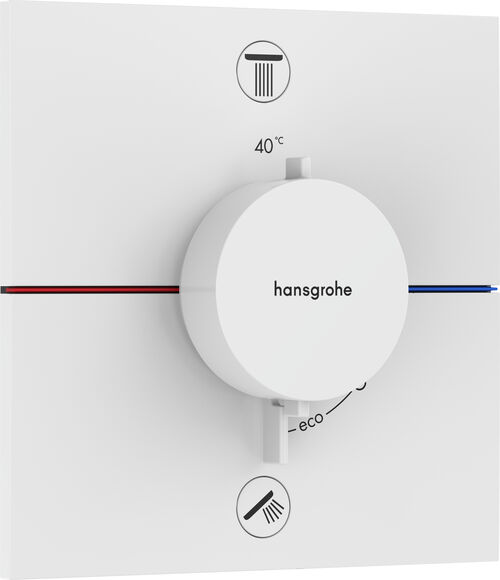 Duschsystem Hansgrohe Shower Select Comfort E Weiss matt