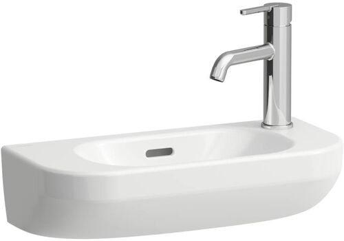 Handwaschbecken Laufen Lua 50 x 23 cm Weiss Cleaneffekt