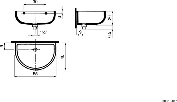 Ausgussbecken Casa Weiss image number 1