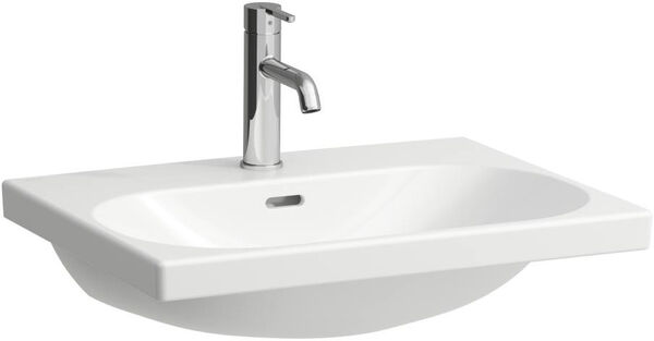Lavabo d&rsquo;appoggio Laufen Lua, con foro per rubinetteria, 60 x 46 cm, altezza 5 cm, senza image number 0