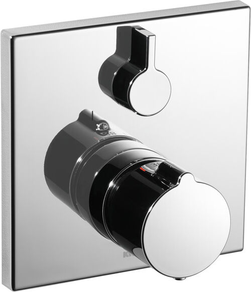 Miscelatore da douche-set di montaggio finale KWC termico Chromeline