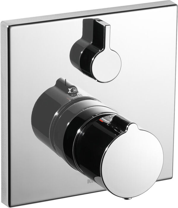 Duschmischer-Endmontageset KWC Thermostat Chromeline image number 0