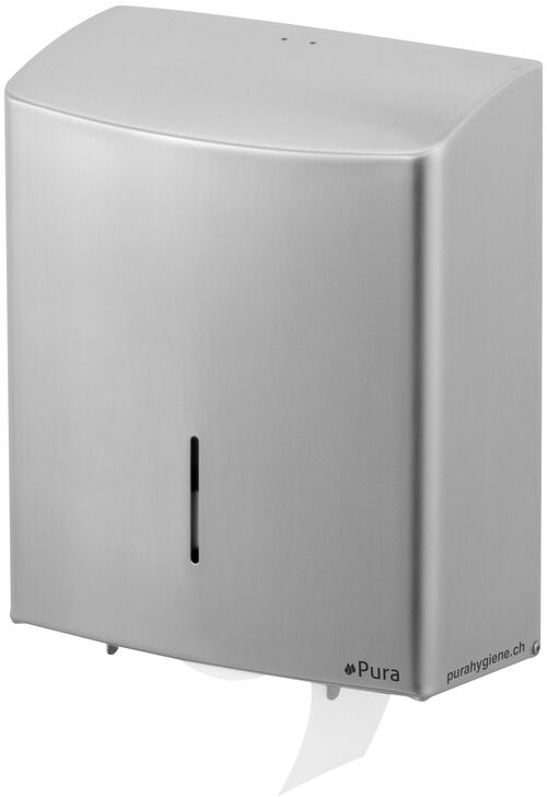 Toilettenpapierspender Pura Inox Trio Edelstahl matt