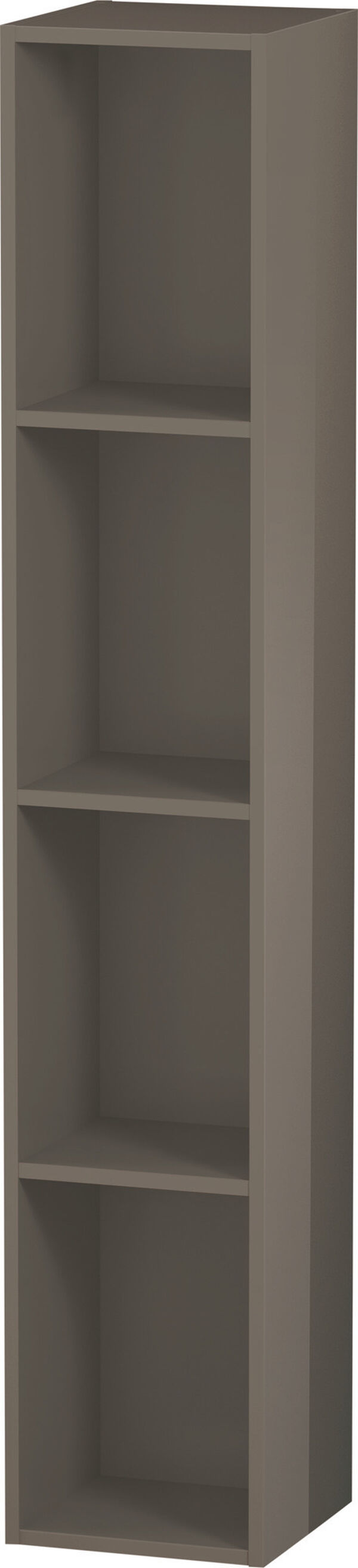 Regalelement Duravit L-Cube Flannel grey hochglanz image number 0