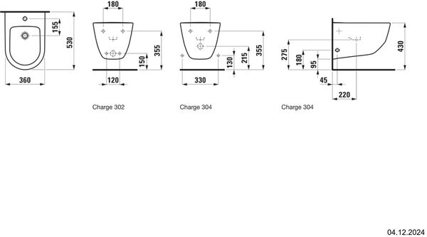Wand-Bidet Pro Weiss image number 1