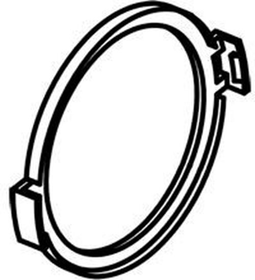 Anello a collare per troppopieno Hansgrohe Exafil