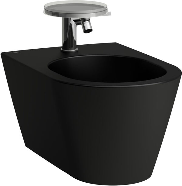 Wand-Bidet Laufen Kartell Schwarz matt image number 0