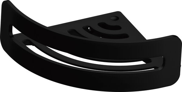 Porte-savon &agrave; barrettes Alterna sabo mod&egrave;le d'angle Noir mat image number 0