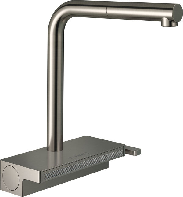 Sp&uuml;ltischmischer Hansgrohe Aquno Select M81 Edelstahloptik image number 0