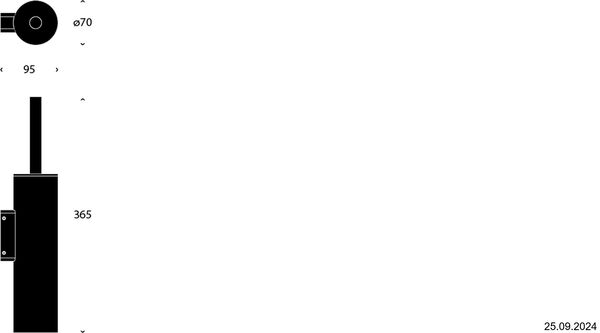 Klosettb&uuml;rstenhalter Frost Nova 2 Polished stainless image number 1