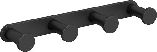 Hakenleiste Alterna piana Schwarz matt