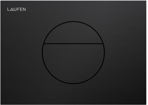Bet&auml;tigungsplatte Laufen Ineo Sunrise Schwarz matt