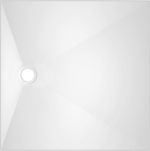 Duschenwanne Alterna loa 90 x 90 cm Weiss Gleitschutz Aquagrip