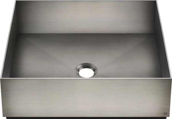 Auflegewaschtisch Gessi 316 40 x 40 cm Steel brushed image number 0