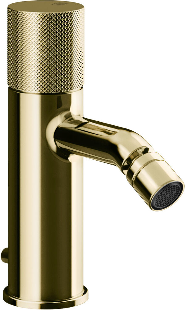Bidetmischer Gessi Habito Messing PVD Diamantato image number 0