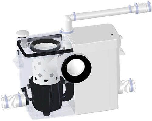 Hebeanlage Saniwall Pro UP Weiss