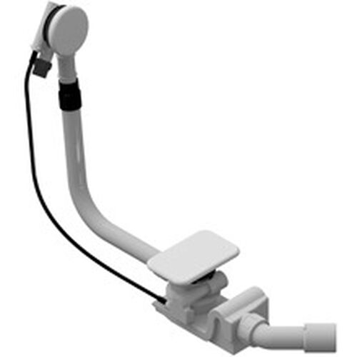 Wanneneinlaufgarnitur Kaldewei Asymmetric Duo Weiss