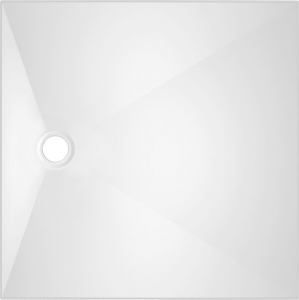 Duschenwanne Alterna loa 90 x 90 cm Weiss matt image number 0