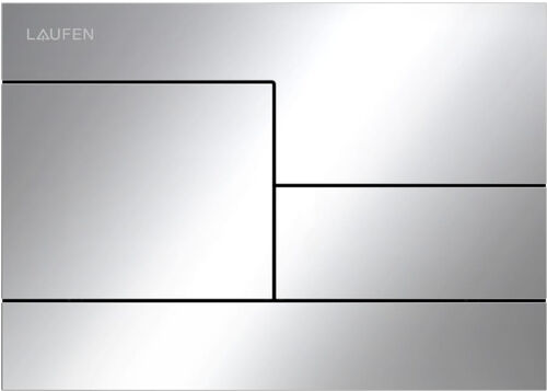 Bet&auml;tigungsplatte Laufen Ineo Skyline Verchromt