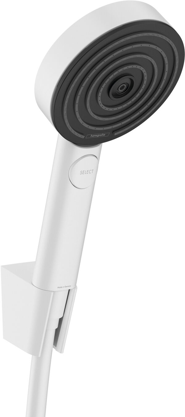 Garniture de douche Hansgrohe Pulsify Select S, EcoSmart Blanc mat image number 0