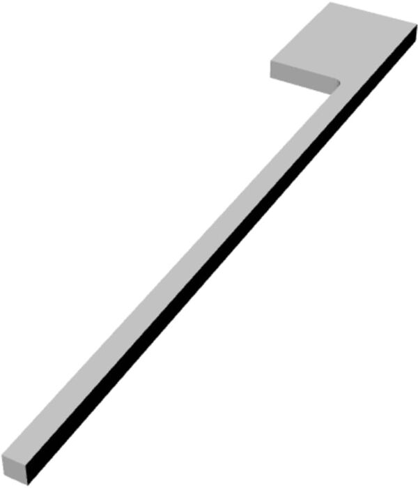 Handtuchhalter Laufen Lani Schwarz matt image number 0