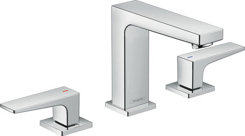 Dreilochbatterie Hansgrohe Metropol Verchromt