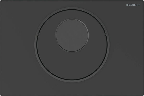 WC-Steuerung Geberit Sigma10 round Schwarz matt image number 0