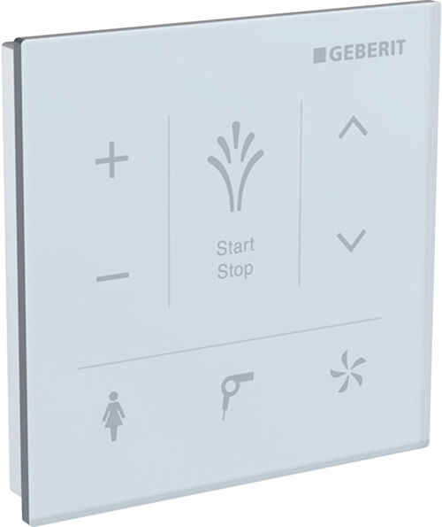 Wandbedienpanel Geberit Mera Weiss