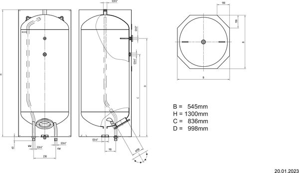 Einbauboiler Atlantic image number 1