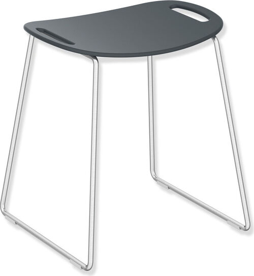 Tabouret de douche Hewi Anthracite brillant