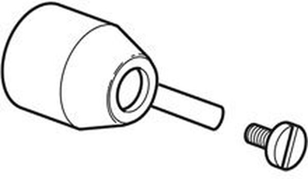 Hebelgriff f&uuml;r Umsteller KWC Gastro alt Verchromt image number 0