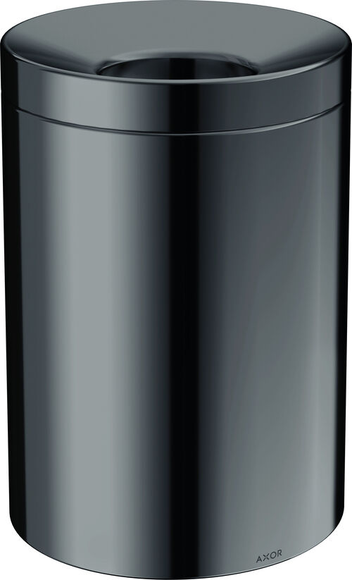 Abfallbeh&auml;lter Axor Universal Circular Polished black chrom