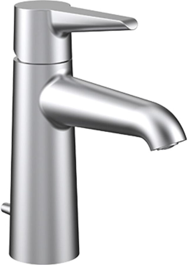 Einlochmischer Laufen Pure Edelstahl matt PVD image number 0