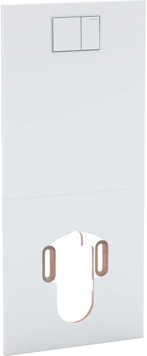 Designplatte f&uuml;r Geberit AquaClean Sela/Mera/Tuma Weiss