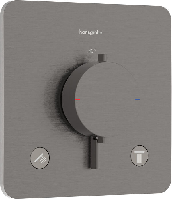 Duschsystem Hansgrohe Ecostat Comfort Q Brushed black chrome image number 0