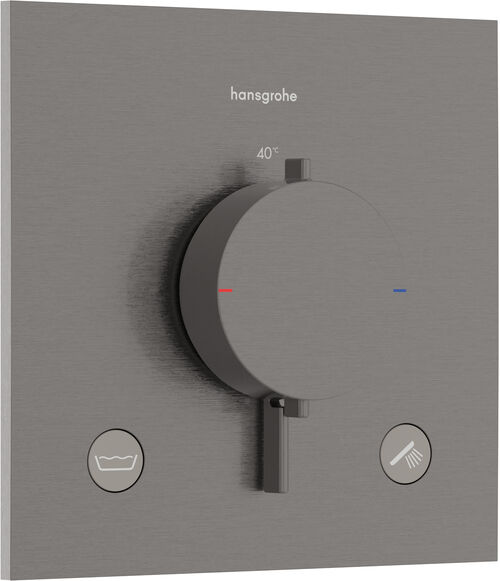 Duschsystem Hansgrohe Ecostat Comfort E Brushed black chrome