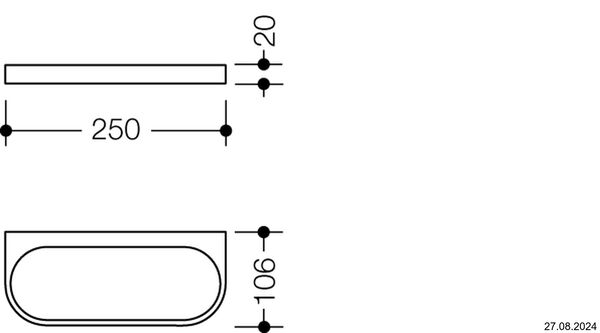 Tablar Hewi System 800 Weiss matt Pulverbeschichtet image number 1
