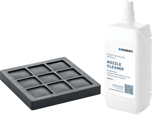 Aktivkohlefilter und D&uuml;senreiniger Geberit AquaClean