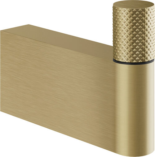 Bademantelhaken Gessi Habito Brushed brass Diamantato