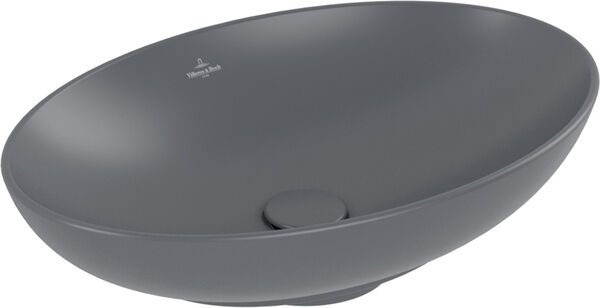Auflegewaschtisch Villeroy & Boch Loop & Friends Graphite matt Cleaneffekt image number 0