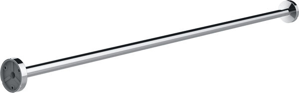 Asta da doccia Bodenschatz, 80 cm, rotonda, &Oslash; 20 mm, accorciabile, fissaggio nascosto, in ottone image number 0