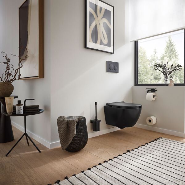 Reservenrollenhalter Alterna direta Schwarz matt image number 1